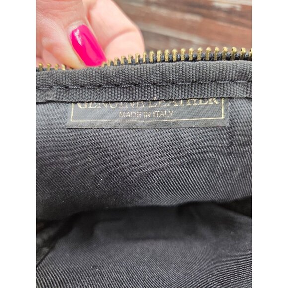 Leather Crossbody Small Purse Phone Case Zebra Print German Fuentes With Tags - Picture 8 of 9